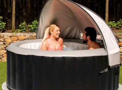 hot tub / inflatable spa canopy
