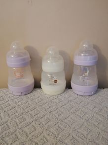 MAM bottles hardly used