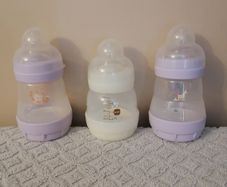MAM bottles hardly used