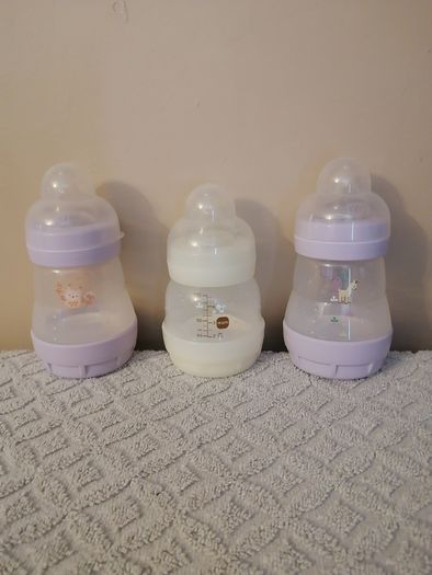 MAM bottles hardly used