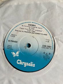 Ultravox  Vienna vinyl record single in vg+ condition