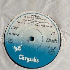 Ultravox  Vienna vinyl record single in vg+ condition
