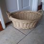Vintage Wicker Display Basket Image 3