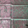 Silk scarf, in blue and pink pattern Image 3