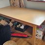 Large dining table work top bench layout surface Image 2