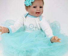 Lifelike Reborn Babies 22inch 55cm Reborn Dolls Baby Girl Handmade Soft Silicone Reborn Dolls Lovely Cute Boy Girl Toy That Look Real Toddler Newborn (FREE POSTAGE)