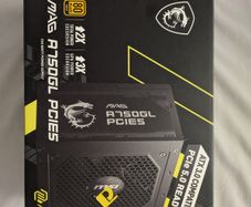 MAG A750GL PSU, 750W, 80 Plus Gold, Fully Modular