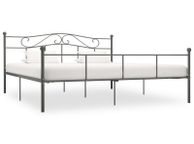 main image for ad Bed Frame Grey Metal 200x200 cm