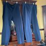 NEW FINAL REDUCTION. navy pull up casual trousers  from Style & Co. USA Size 3X which will fit 26/28.   Length from waist to hemline is 40 inches Image 6