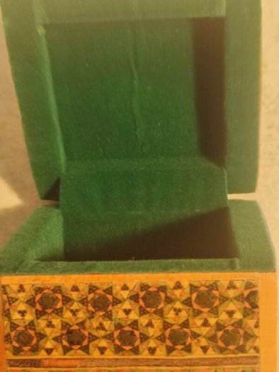 Handmade SMALL Wooden Jewelry Box, Asian Wooden Storage Box, Antique Jewelry Box