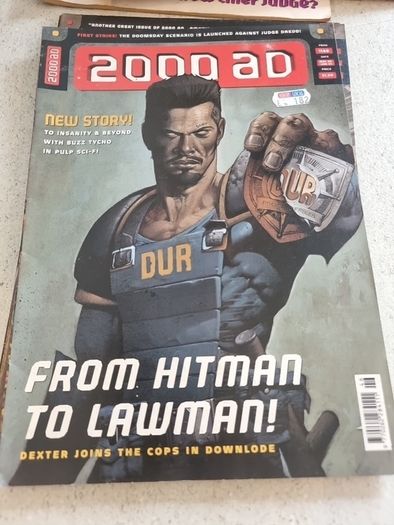 11 editions of 2000ad from 1994 to 1999