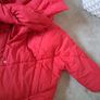 Zara Girls red jacket with scarf 7-8 Image 3