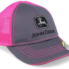 BNWT John Deere kids cap - pink