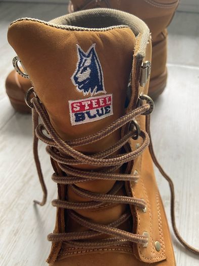 Steel Blue Boots
