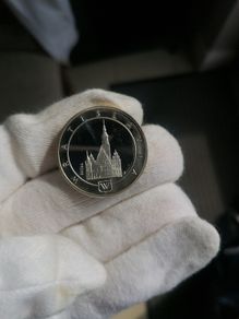 UNC 1987 Poland Silver Proof 1000 Zlotys Coin