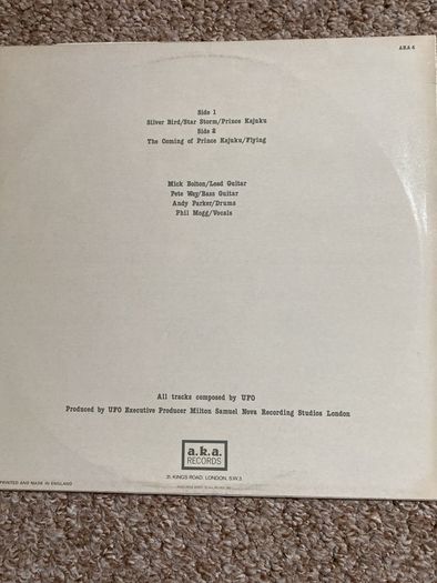UFO "Flying" vinyl lp