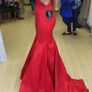Beautiful Red Debs Dress Image 3