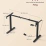 Electric Height-Adjustable Desk Frame  without Tabletop Image 2