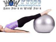 main image for ad 65 Cm Gym Yoga Ball Exercise Swiss Fitness Pregnancy Birthing Anti Burst + Pump