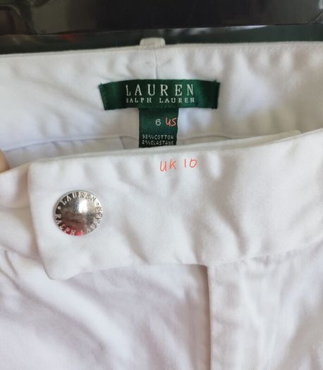 Ralph Lauren Trousers 7/8 - Size 10 - 12