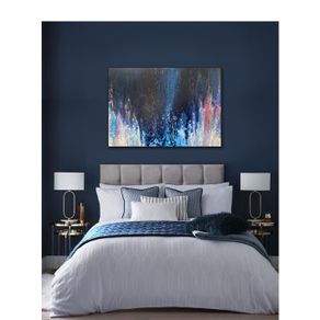 Title: Drowning Light, XL Abstract painting, by artist Helen Mathews