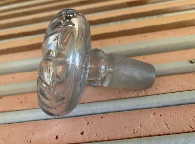 Crystal decanter stopper