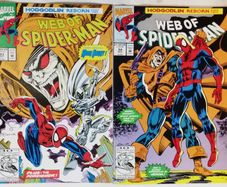 Web of Spider-Man #'93 & 94 Hobgoblin Reborn Parts 1 & 2 (1992)