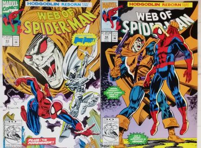 Web of Spider-Man #'93 & 94 Hobgoblin Reborn Parts 1 & 2 (1992)