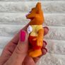 Disney Junior Muppet Babies Fozzie Bear approx. 3" Used Please see photos Image 5