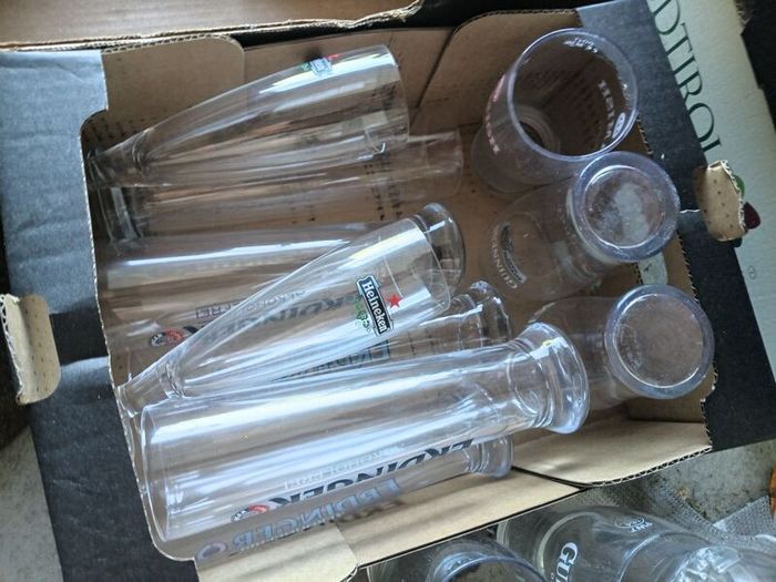 Beer glasses