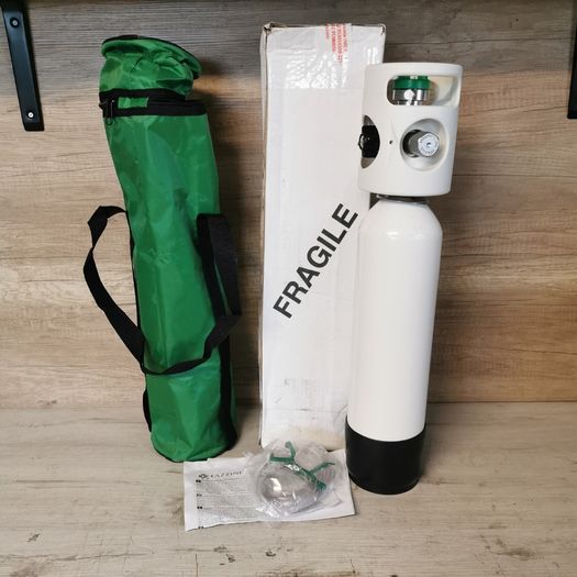 OXYGEN Gima Oxygen Cylinder 3, with reducer and cover - UNI - empty