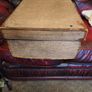 Vintage leather case . Very heavy . stitched. Image 10