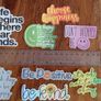 50pcs Motivational Quotes Stickers Decals Image 5