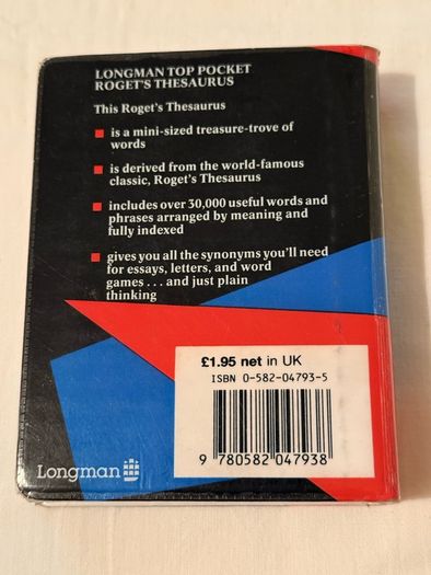 Roget's thesaurus of English words and phrases ( pocket edition)