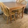 extendable dining room table & chairs for sale & collection Image 4