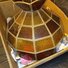 Stained glass lamshade