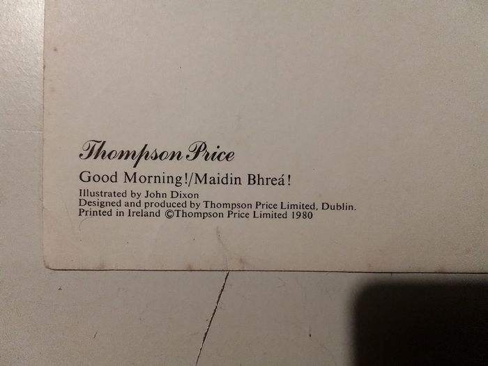 Thompson Price Postcard.