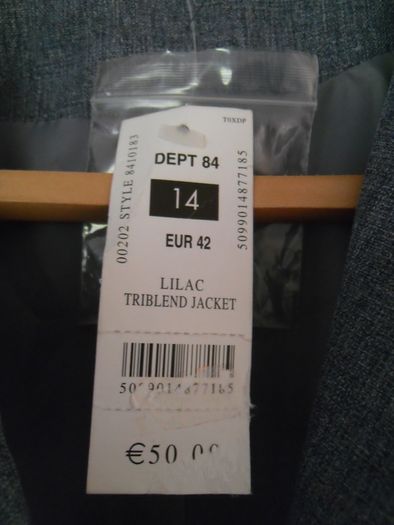 Ladies Lilac Trousers & Jacket Suit BNWT