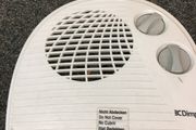 Dimples Dual Electric Fan Heater - Cool or Warm Air