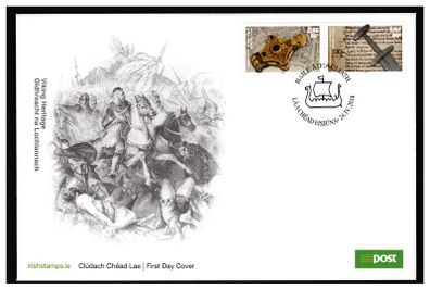 2014 Ireland Viking Heritage Commemorative Stamp An Post First Day Cover (FDC)