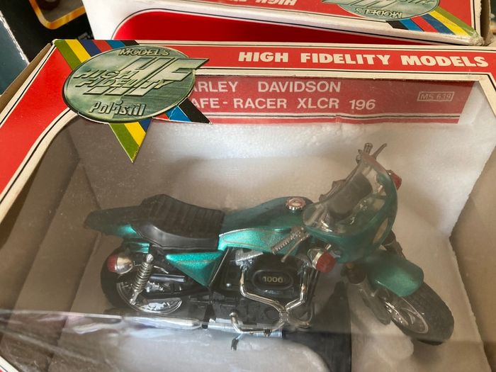 Harley Davidson Cafe Racer XLCR Scale 1/15 Rare Polistil