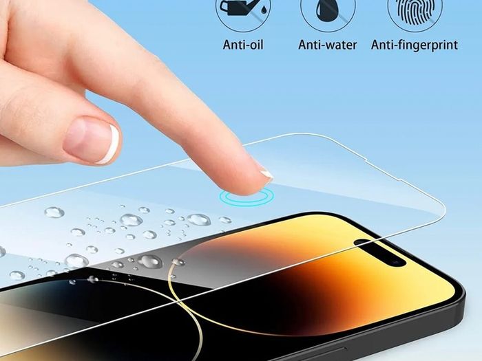 For iPhone 14 Pro Tempered Glass Screen Protector Saver Cover Case Friendly New