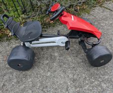 Kids pedal go-kart