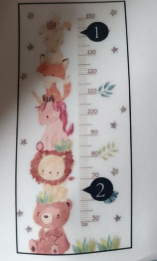 Kids Height measurement wall sticker
