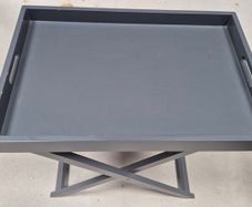 Butlers Tray Table with folding legs.