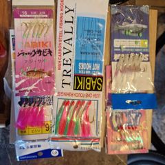 Mackerel fishing feathers 6hooks 7packs for 10euro