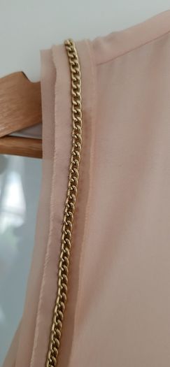 OASIS blush symmetrial layered top Sz 14