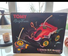Vintage 1990 Tomy Little R/C Buggy - Remote Control Car