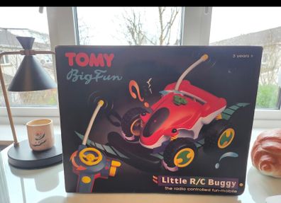 Vintage 1990 Tomy Little R/C Buggy - Remote Control Car