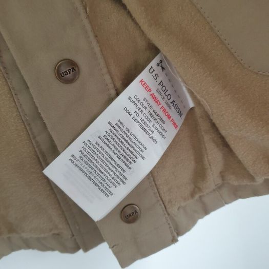 U. S Polo Assn Water Repellent Jacket Size Uk 14